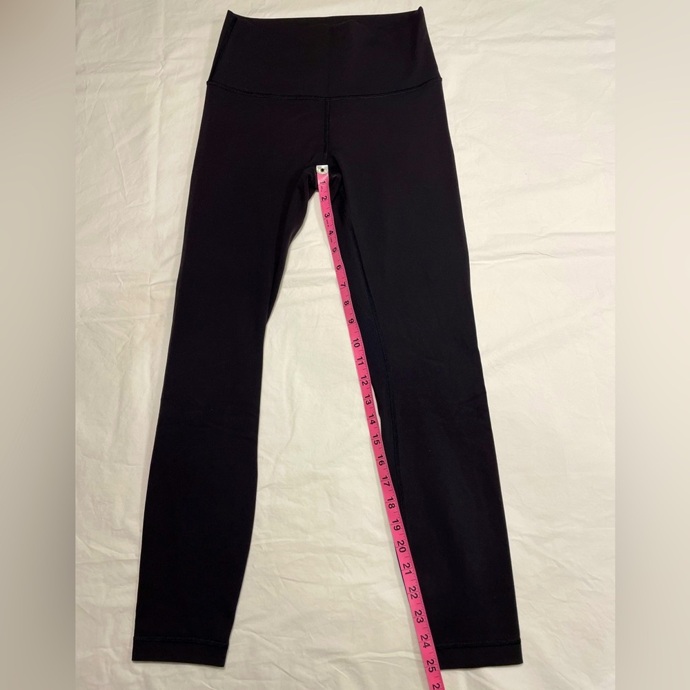Lululemon Wunder Under 25” leggings, size 6 - black